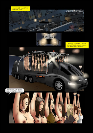 Illustration for article titled The Naughtiest Dystopian Fetish Comics (NSFW)
